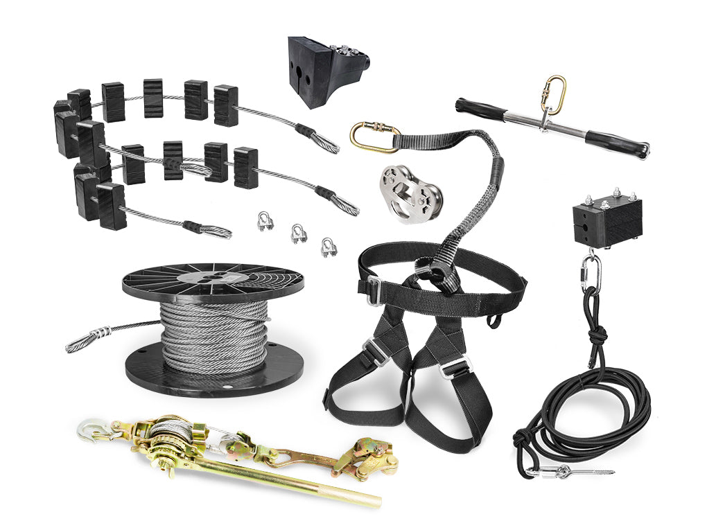 Rogue PRO Zip Line Kit Expanded Components